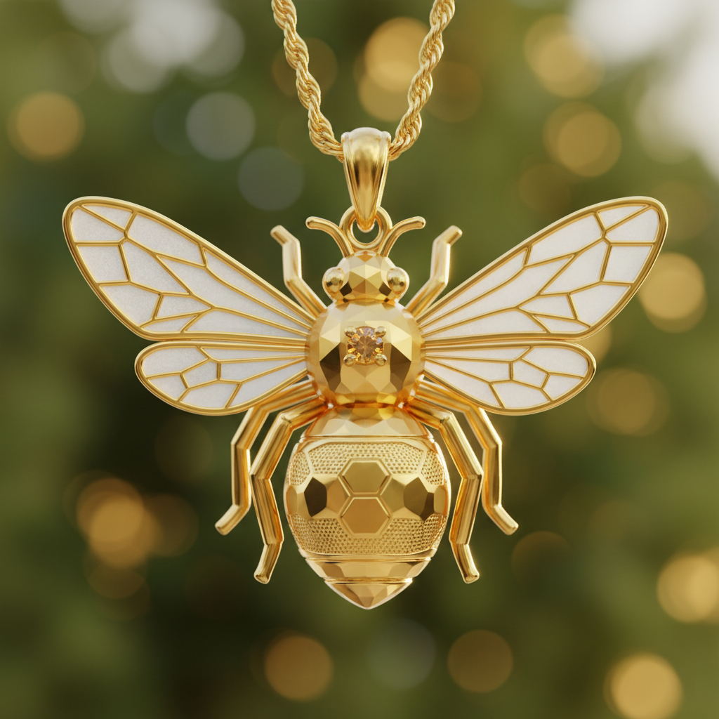 Illustration for symbole abeille joaillerie
